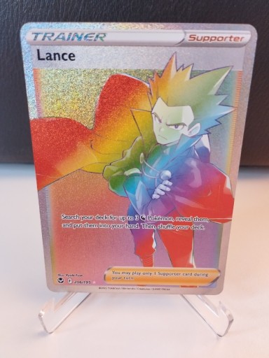 Zdjęcie oferty: Karta Pokemon Lance 206/195 (Silver Tempest)