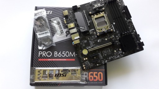 Zdjęcie oferty: Płyta główna MSI PRO B650M-P AM5 DDR5