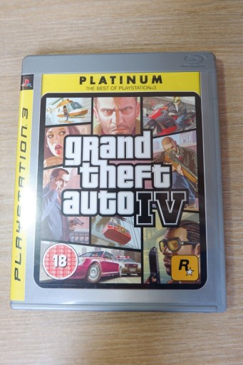 Zdjęcie oferty: Grand Theft Auto 4 PS3 BLES-00229