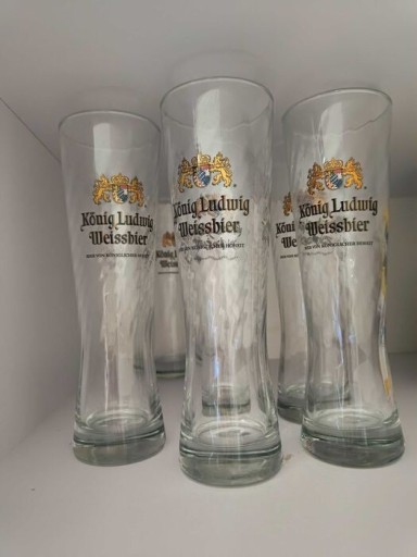 Zdjęcie oferty: Szklanki do piwa KONIG Ludwig Weissbier