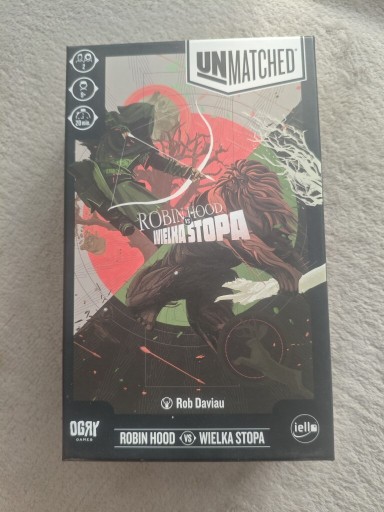 Zdjęcie oferty: Unmatched Robin Hood vs Wielka stopa + standy+ koszulki+ specjalne karty 