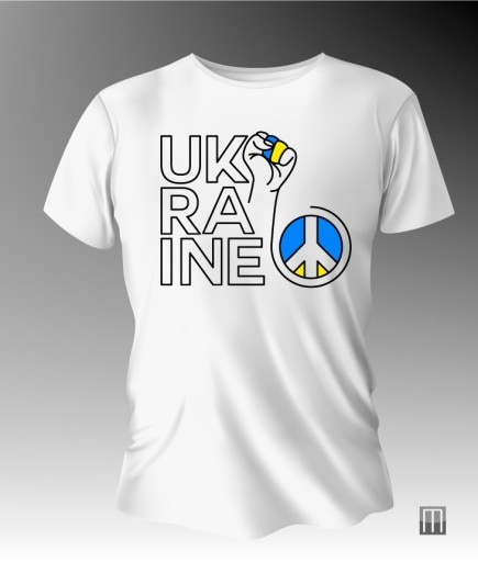 Zdjęcie oferty: Koszulka Ukraina No War Peace