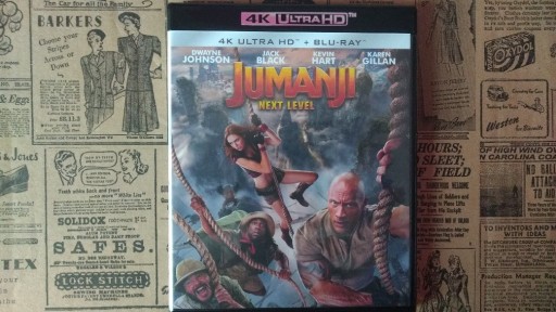 Zdjęcie oferty: Jumanji: Następny Poziom Blu-Ray 4K