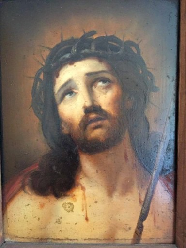 Zdjęcie oferty: CHRYSTUS W KORONIE CIERNIOWEJ „ECCE HOMO”