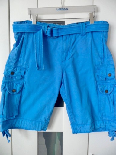 Zdjęcie oferty: Krótkie spodnie męskie z Paskiem Roz 36