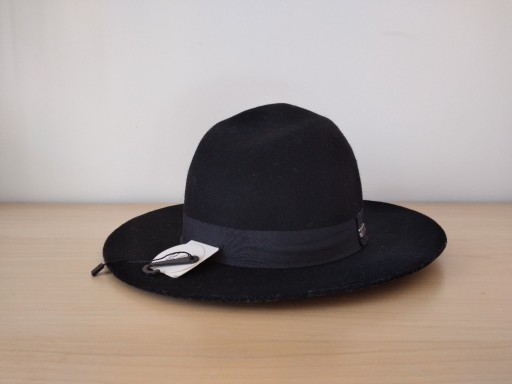 Zdjęcie oferty: nowy kapelusz Misha 100% wełna wełniany czarny