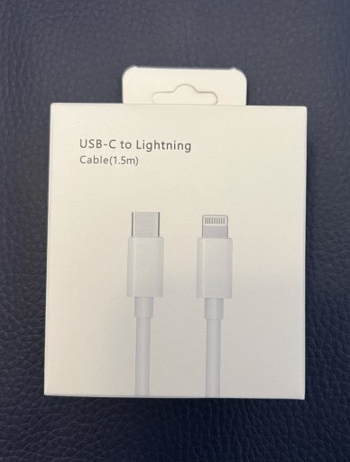 Zdjęcie oferty: Kabel USB-C to Apple Lightning 1.5m