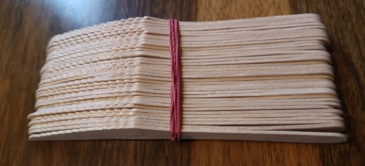 Zdjęcie oferty: 36 jednorazowych eko noży drewnianych