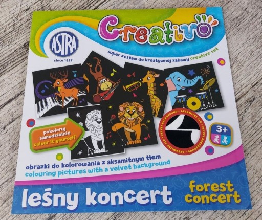 Zdjęcie oferty: ASTRA CREATIVO do kolorowania leśny koncert