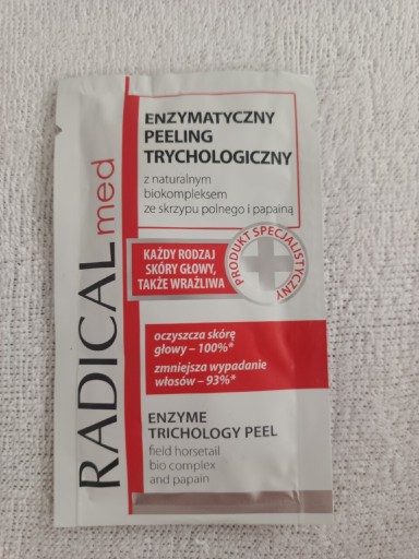 Zdjęcie oferty: Radical med enzymatyczny peeling trychologiczny 7ml x 4 