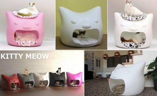 Zdjęcie oferty: budka legowisko dla kota PetsInn Kitty Meow shms02