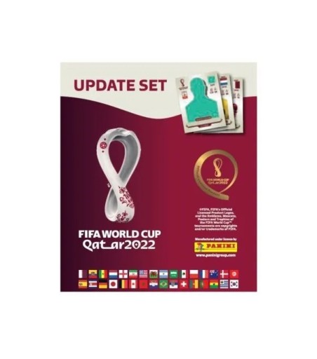 Zdjęcie oferty: FIFA World Cup Qatar 2022 Update Set Naklejki