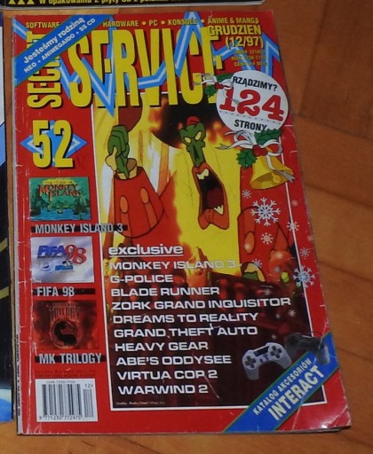 Zdjęcie oferty: Czasopismo Secret Service, nr 12/97 (52)