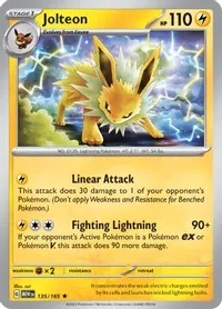 Zdjęcie oferty: Jolteon 151 MEW 135 / 165 Holo