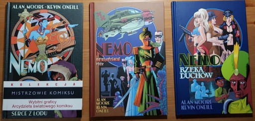 Zdjęcie oferty: NEMO LIGA NIEZWYKŁYCH DŻENTELMENÓW x 3 Alan Moore