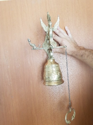 Zdjęcie oferty: Niemiecki dzwonek do zawieszenia przy drzwiach 