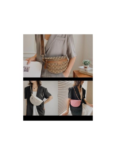 Zdjęcie oferty: Torebka biodrowa pasek typu crossbody. Łańcuszek 