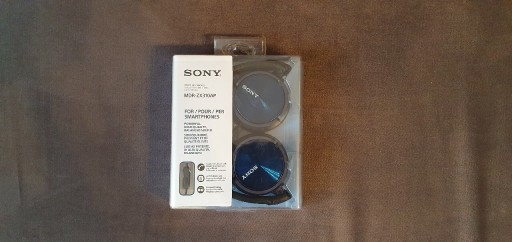 Zdjęcie oferty: Słuchawki z mikrofonem Sony MDR-ZX310AP NIEBI NOWE