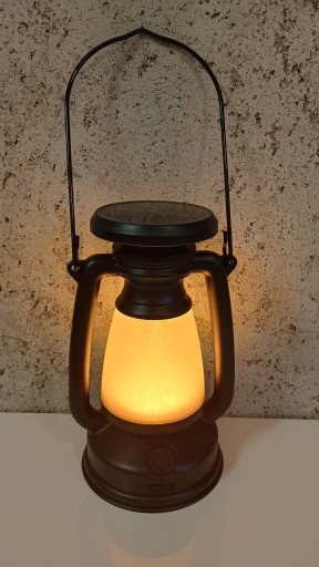 Zdjęcie oferty: Lampa LED retro, naftowa, solar, USB.