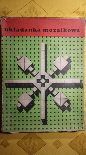 Zdjęcie oferty: układanka mozaikowa, gra manualna z czasów PRL