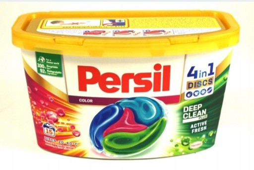 Zdjęcie oferty: Persil Discs color Kapsułki do Prania 15 szt