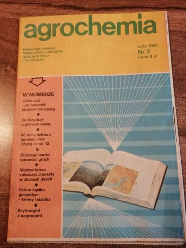 Zdjęcie oferty: Agrochemia 2/83 Luty 1983  Nawożenie Ochrona PGR