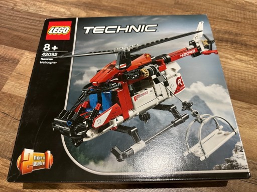 Zdjęcie oferty: LEGO TECHNIC 2W1 42092 HELIKOPTER SAMOLOT ŚMIGŁOWI