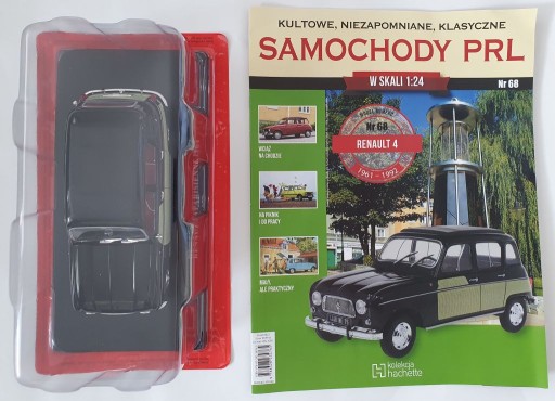 Zdjęcie oferty: SAMOCHODY PRL Nr 68 RENAULT 4 Hachette