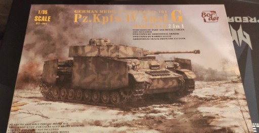 Zdjęcie oferty: Border Model BT001 Pz.Kpfw.IV Ausf.G Mid/Late