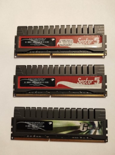 Zdjęcie oferty: Patriot  Pamięć RAM DDR3 6GB (3x2 GB)1600mhz