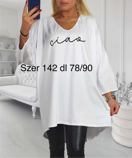 Zdjęcie oferty: plus size bawełna z laykrą