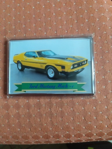 Zdjęcie oferty: Magnesy na lodówkę - Ford Mustang mach 1