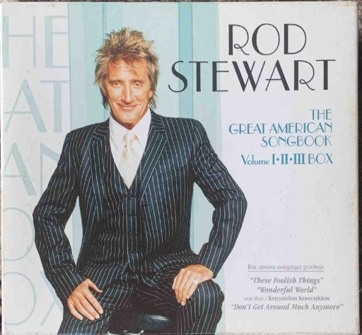 Zdjęcie oferty: Rod Stewart The Great American Songbook I, II, III
