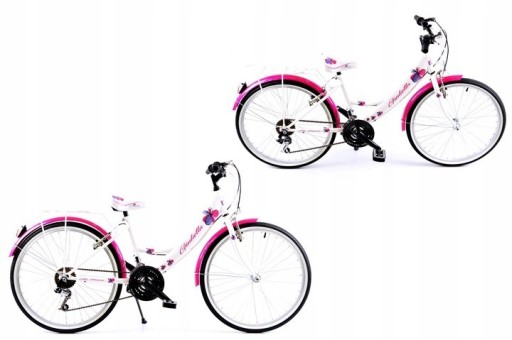Zdjęcie oferty: NOWY rower dla dziecka 24" KANDS LAGUNA Giulietta