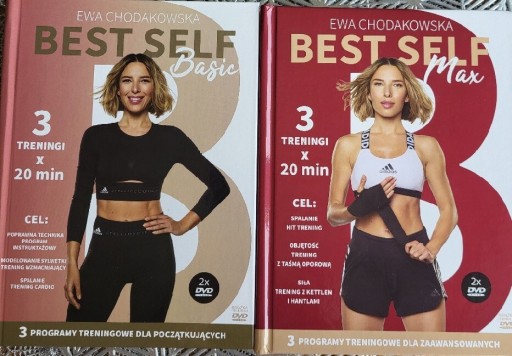 Zdjęcie oferty: Ewa Chodakowska Best Self Basic i Max