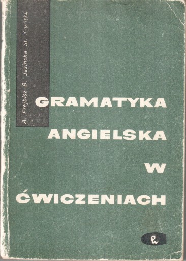 Zdjęcie oferty: Gramatyka angielska w ćwiczeniach Prejbisz 