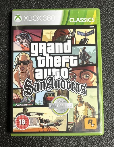 Zdjęcie oferty: GTA SAN ANDREAS XBOX 360