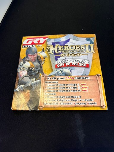 Zdjęcie oferty: HEROES OF MIGHT AND MAGIC II 2 GOLD EDITION PL + Mapy do H2/3/4 i Poradniki