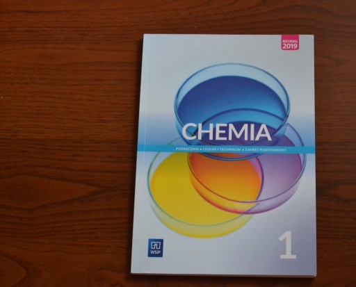 Zdjęcie oferty: Chemia 1 zakres podstawowy wsip 2019.