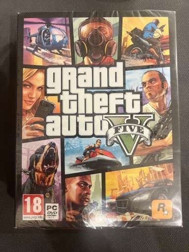 Zdjęcie oferty: GTA 5 PC DVD - NOWA, FOLIA