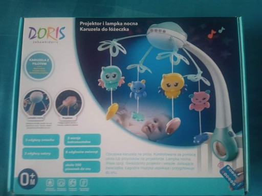 Zdjęcie oferty: Karuzela dla niemowląt z projektorem firma Doris