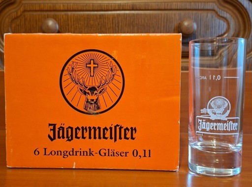 Zdjęcie oferty: Jagermeister Long Drink Gläser ARC Szklanki Kieliszki 6 Sztuk 100 ml