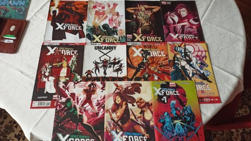 Zdjęcie oferty: UNCANNY X-FORCE #1-11 -oryginalne komiksy z USA! 