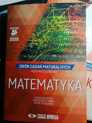 Zdjęcie oferty: Zbiór zadań matematyka rozrzedzona OMEGA 2020