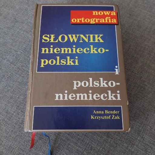 Zdjęcie oferty: Słownik niemiecko-polski polsko-niemiecki 