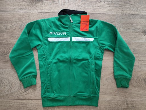 Zdjęcie oferty: Bluza dresowa chłopięca Givova Tuta One Full VIP chłopca zielona nowa 2XS