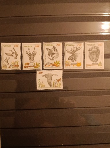 Zdjęcie oferty: Rok 1981. Fi 2602-2607 Łowiectwo 