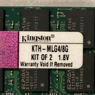 Zdjęcie oferty: 8GB Kingston KTH-MLG4/8G 2x4GB DDR2 400MHz