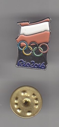 Zdjęcie oferty: Rio 2016 Polski Komitet Olimpijski  odznaka nr.3