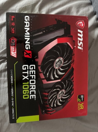 Zdjęcie oferty: MSI GTX 1060 Gaming X 6GB karta graficzna 